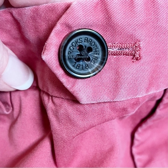 Brooks Brothers Men’s Size 34 Red Sea Turtle Print 10” Bermuda Shorts Cotton - Picture 5 of 7